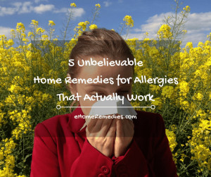 Read more about the article 5 Unbelievable Home Remedies for Allergies That Actually Work