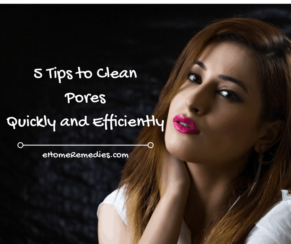 How to Clean Pores